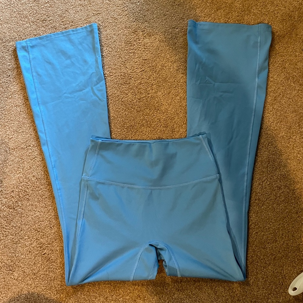 Flare athletic leggings